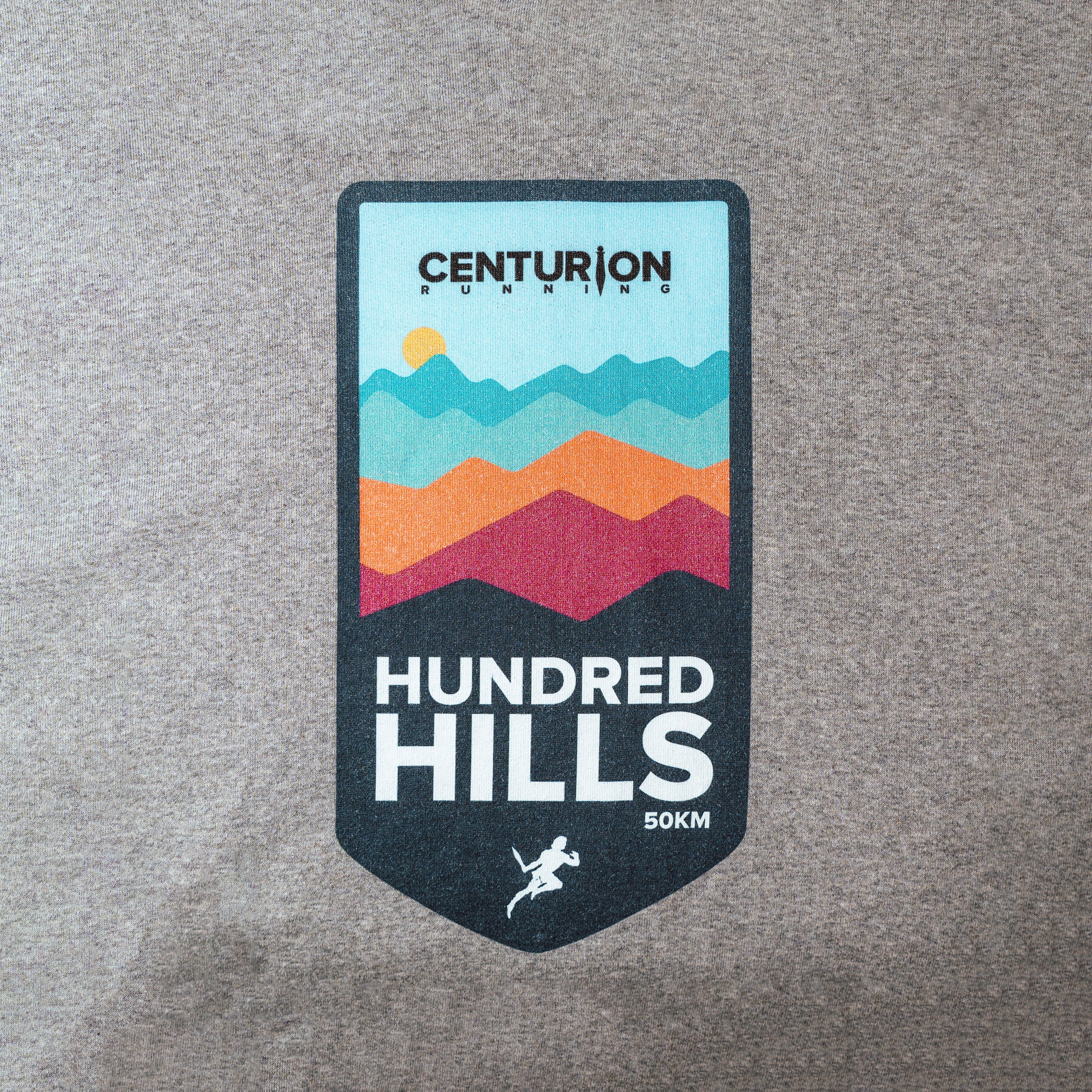 Centurion Running Hundred Hills 50km Hoodie Unisex - Image 3