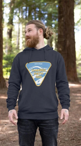 Centurion Running Thames Path 100 - TP100 Hoodie Navy - Image 5
