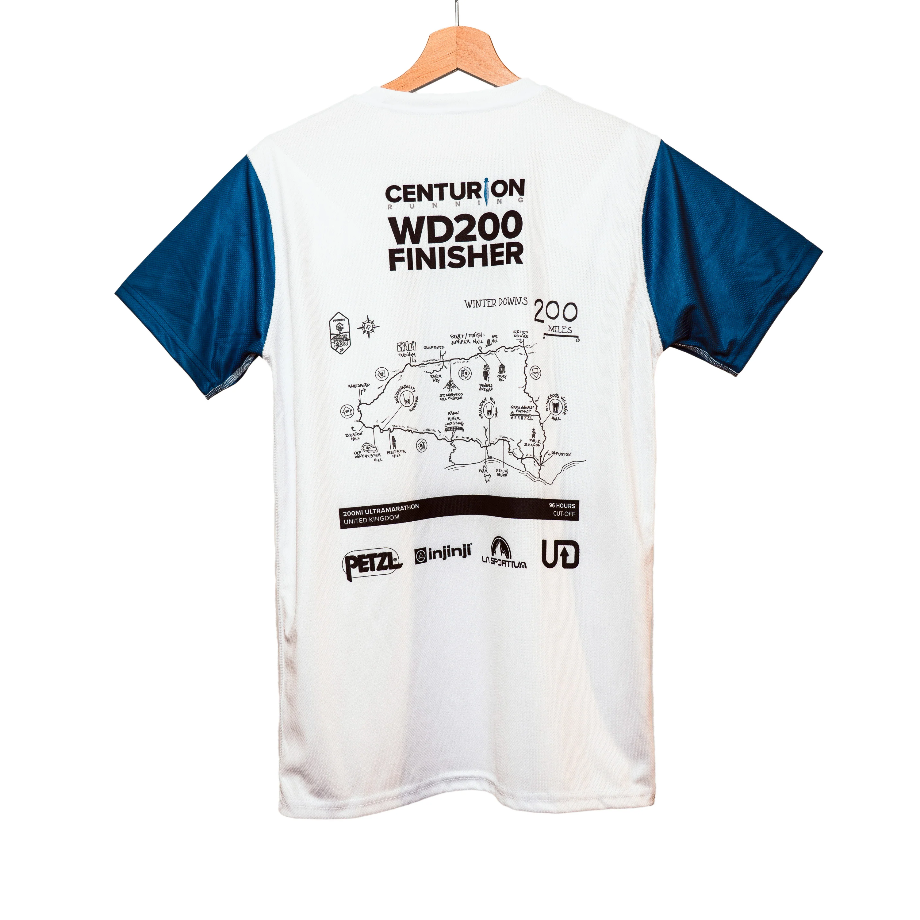 Centurion Running Winter Downs 200 Finisher Tee NEW